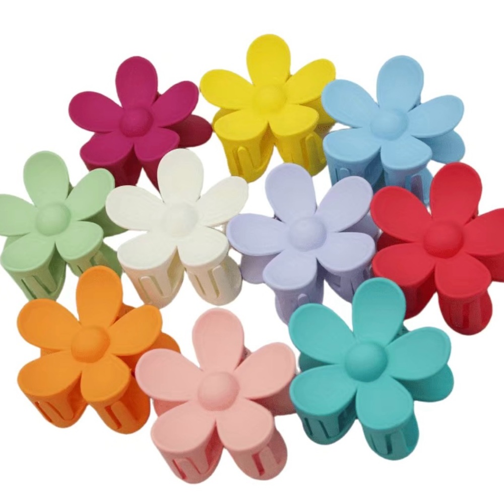 10Pack Summer Hair Claw Clips- New